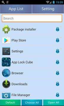 App Lock Cube 3 تصوير الشاشة