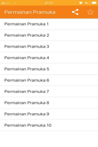 Permainan Pramuka स्क्रीनशॉट 1