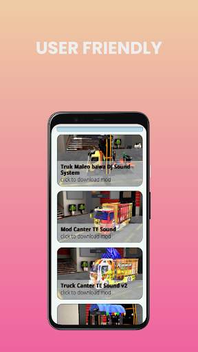 Mod truck sound Bussid screenshot 6