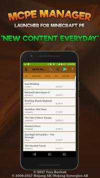 Launcher MCPE Manager for Minecraft PE Master screenshot 3
