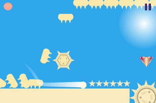 Tail Ball-permainan bola berjalan screenshot 3