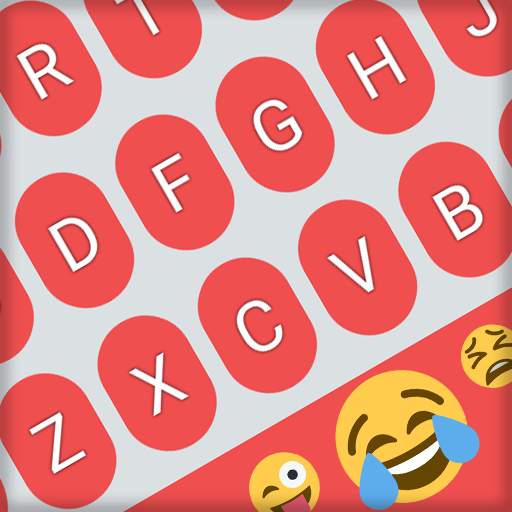 Round Emoji Keyboard Colorful Keyboard Themes 2.3
