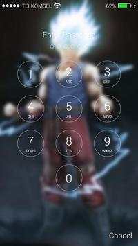 Super Goku Lock Screen screenshot 2