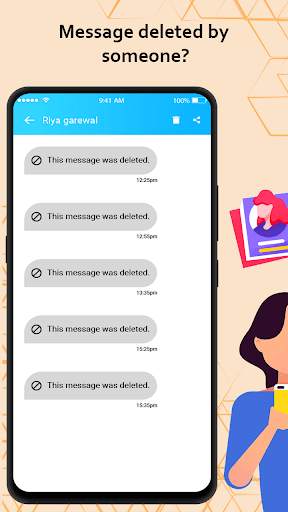 Deleted Message Recover WA screenshot 1