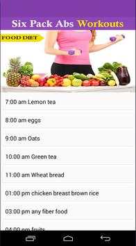 Six Pack Abs Workouts and Diet screenshot 4