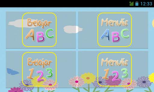 Belajar Huruf dan Angka ABC123 screenshot 1