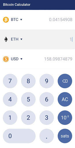 Bitcoin Calculator screenshot 2