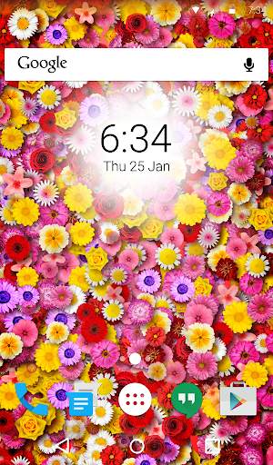 Flowers Animated Keyboard   Live Wallpaper screenshot 6
