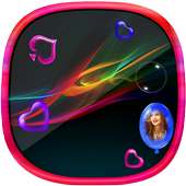 Wave Z Hearts Live Wallpaper icon