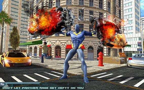 Bayangan Panther Superhero vs Gelisah Ninja Tokoh screenshot 6