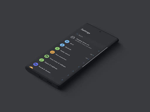 MIUI12.5 Geometry Dark Theme for EMUI 11/10/9/8/5 screenshot 7