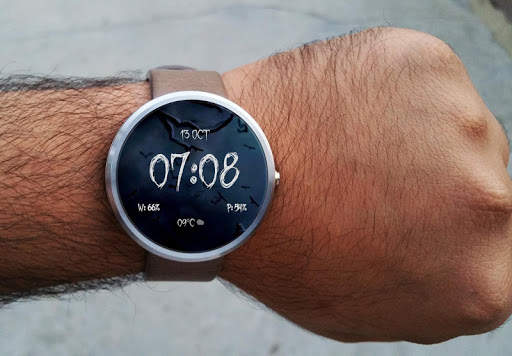 Watch Face - Halloween Spooky screenshot 16