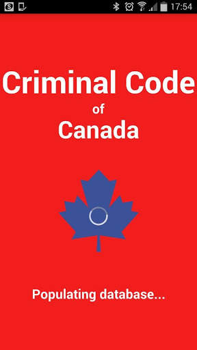 Criminal Code of Canada скриншот 1