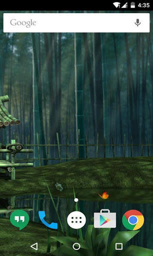 3D Bamboo House Live Wallpaper screenshot 6