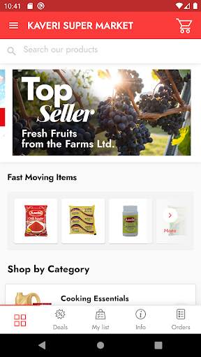 KAVERI SUPER MARKET - Online Grocery Shopping screenshot 1