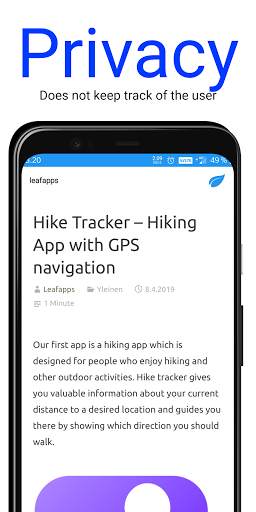 Mini Browser - Leafapps स्क्रीनशॉट 5