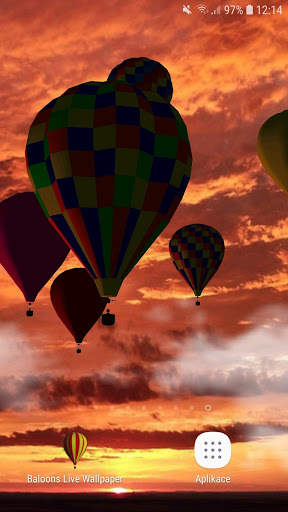 Air Baloons 3D Live Wallpaper screenshot 4