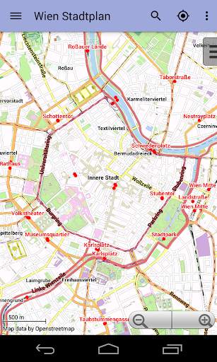 Wien Offline Stadtplan screenshot 2