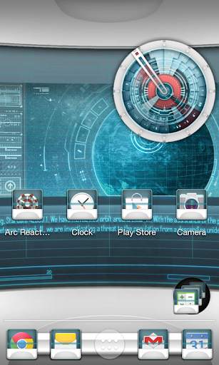 NOVA Launcher Theme - Starship Console screenshot 6