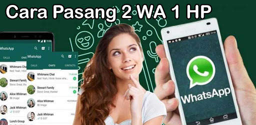 Cara Pasang 2 WA 1 HP screenshot 1