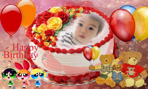 Birthday Cake Photo Frame - Collage Editor screenshot 3