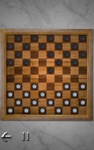 チェッカー (2P Checkers):  👥 2人のプレーヤーの国際ドラフツ (10×10) screenshot 2