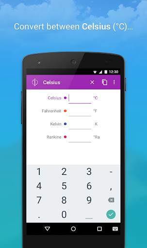 Temperature Metric Converter screenshot 1