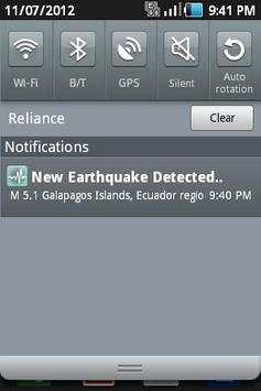 2.5  Earthquake Detector screenshot 4