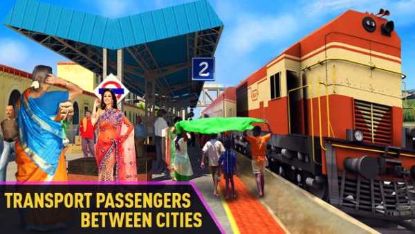 Indian Train Railway Game screenshot 2