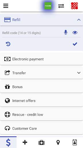 foniz - manage your #Mobilis #Djezzy #Ooredoo sims скриншот 2