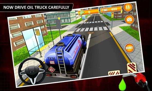 Oil Truck Simulator USA 2017 screenshot 4