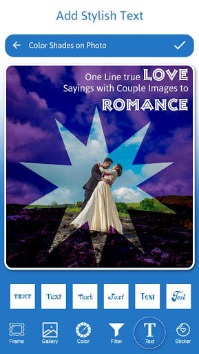 Lighting Color Photo Frame - Color Shades on Photo screenshot 4