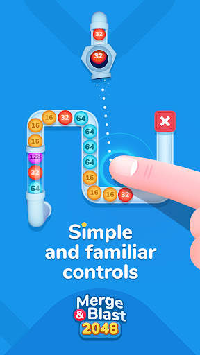 Merge & Blast 2048 screenshot 2