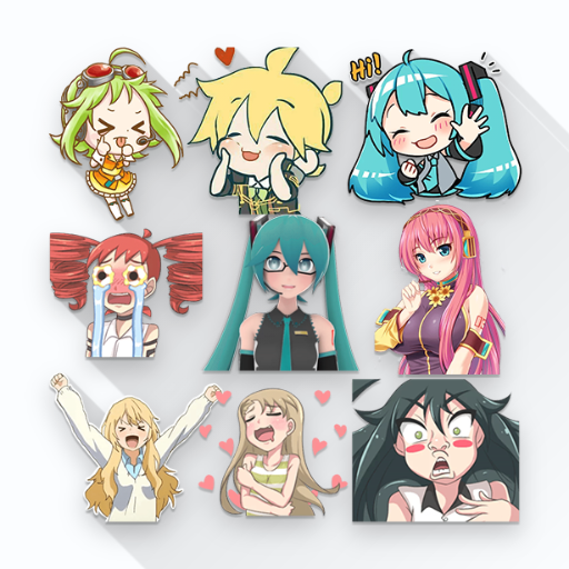 Stiker Wa Anime Vocaloid Sticker For WAStickerApps иконка