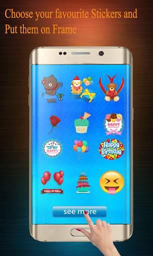 Photo and Name on Birthday Cake-New screenshot 1