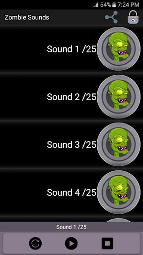 Zombie Sounds screenshot 1
