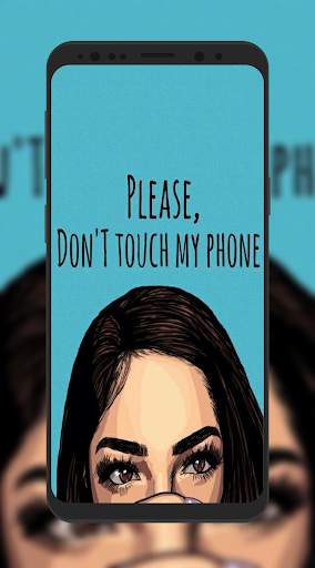 Don't Touch My Phone Wallpapers screenshot 4