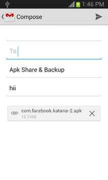 Apk Sender/Share/Backup Free screenshot 7