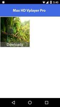 Max HD VPlayer Pro screenshot 2