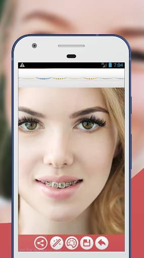 Braces Teeth Photo Editor screenshot 1