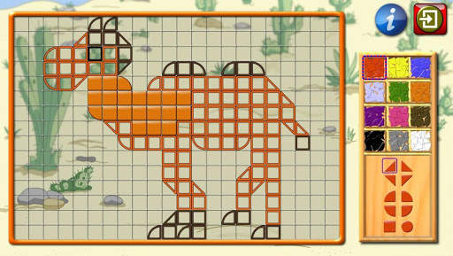 Kids Mosaic Art Shape and Colo screenshot 3