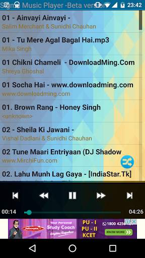 Sigma Music Player - Lite screenshot 2