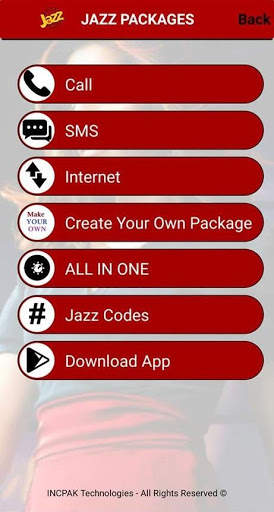 SIM Packages Pakistan screenshot 2