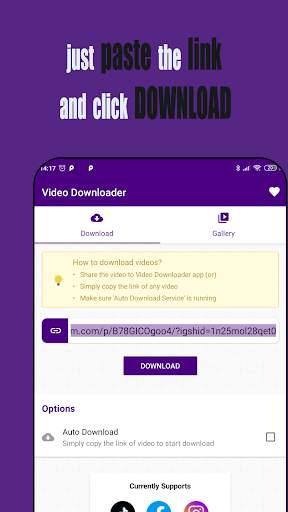 Videodr - Download Videos  Easily screenshot 2