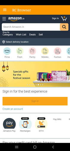 RC Browser screenshot 3