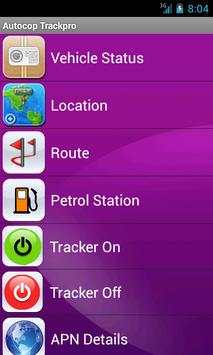 Autocop Trackpro screenshot 2