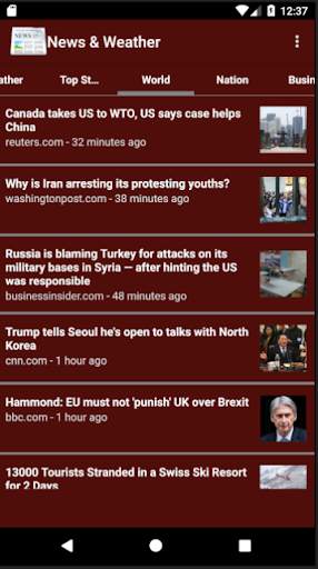 News & Weather screenshot 6