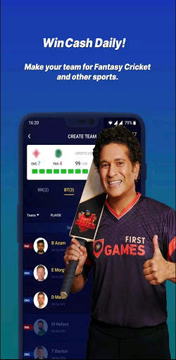 First Games Fantasy Cricket Team Guide & Tips screenshot 3