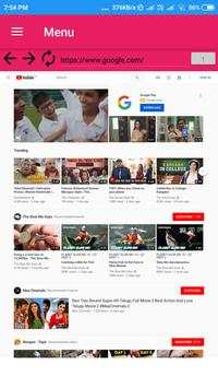 Android Desktop Web Browser screenshot 5