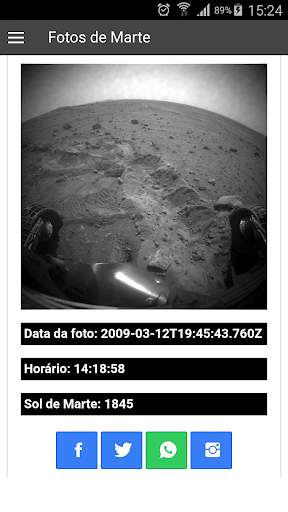 Fotos de Marte screenshot 1